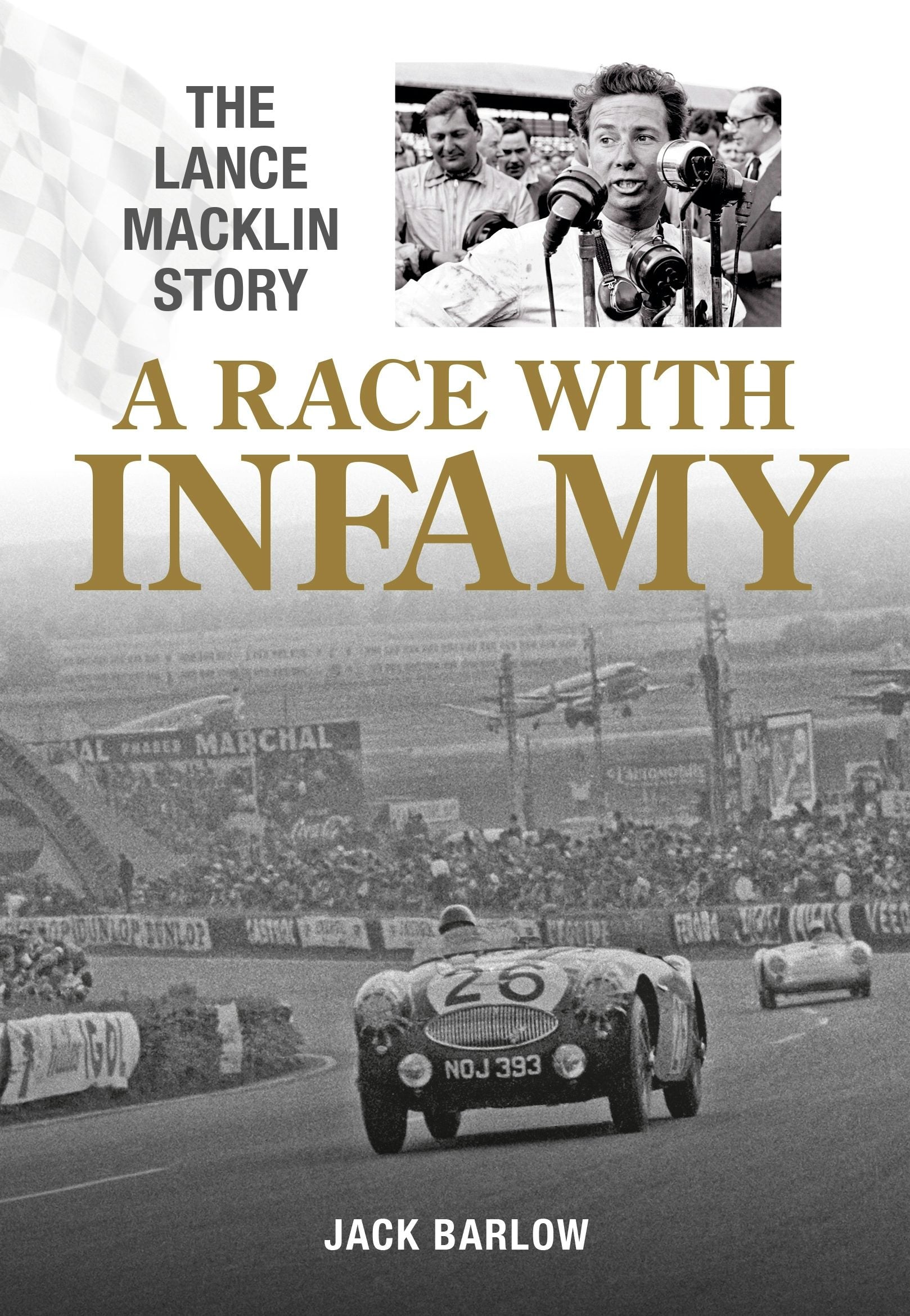 Book cover image for A Race with Infamy ISBN: 9781836440574